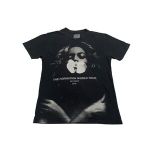 Beyonce The Formation World Tour 2016 T-Shirt Unisex Small Black Graphic Tee